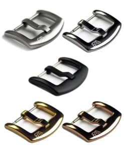 Klassisches Kautschuk Uhrenarmband – Rot | WB Original -WATBANDIT Verkäufe 5 buckles Watchbandit min 9