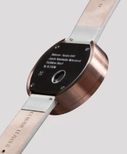 ANICORN – Series 000 – Rosé Gold & Grau -WATBANDIT Verkäufe ANICORN Series 000 Rose Gold Grey case back min