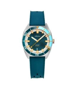 Circula – AquaSport II – Kautschukarmband – Blau