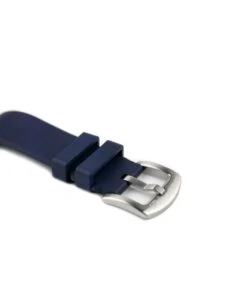 Klassisches Kautschuk Uhrenarmband – Blau | WB Original 8 Klassisches Kautschuk Uhrenarmband – Blau | WB Original -WATBANDIT Verkäufe Classic Rubber watch strap Blue side min