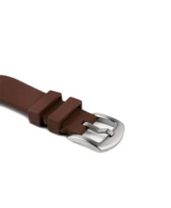 Titelseite -WATBANDIT Verkäufe Classic Rubber watch strap Brown Side min