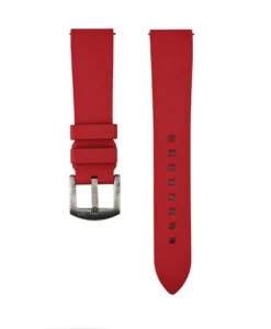 Klassisches Kautschuk Uhrenarmband – Rot | WB Original