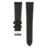 Klassisches Wildleder Uhrarmband – Dunkelbraun | WB Original