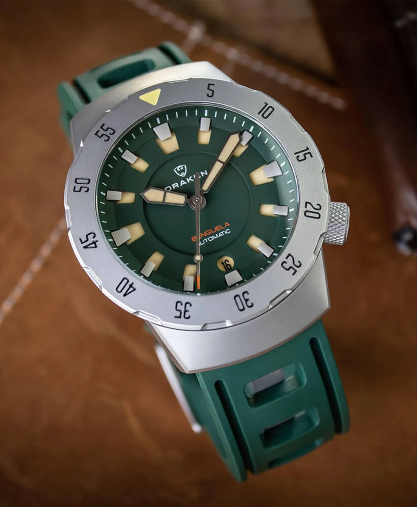 Draken – Benguela – Grün ETA 2824-2 3 Draken – Benguela – Grün ETA 2824-2 – Bild 3