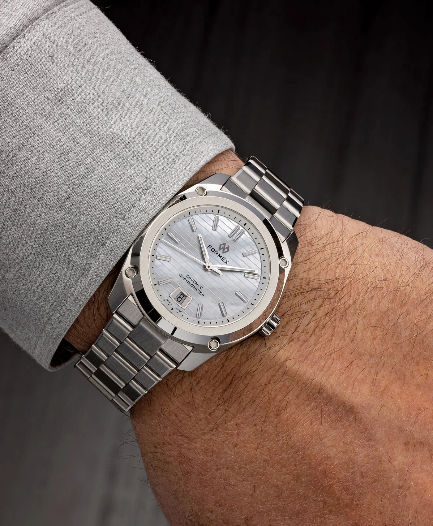 Formex – Essence ThirtyNine (39mm) Automatik Chronometer – Perlmutt 3 Formex – Essence ThirtyNine (39mm) Automatik Chronometer – Perlmutt – Bild 3