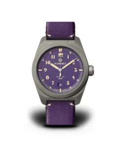 Formex – Field Automatic – Ultra Violet 41 – Deployant Violett Bolgheri Lederarmband