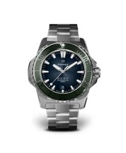 Formex – Reef – Automatic Chronometer COSC 300m – Blaues Zifferblatt/Grüne Lünette