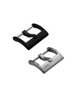 Hybrid Segeltuch/Kautschuk Uhrenarmband – Grau | WB Original 7 Hybrid Segeltuch/Kautschuk Uhrenarmband – Grau | WB Original -WATBANDIT Verkäufe Hybrid Stainless Steel Replacement Watch Buckle Silver and PVD Black WB Original min 4