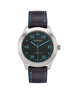 Minor – Heritage – Black & Blue Automatic