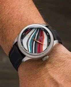 Ocean Crawler – Champion Diver – Fordite – Typ A -WATBANDIT Verkäufe Ocean Crawler Champion Diver Fordite Type A wrist shot min