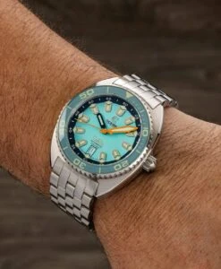Ocean Crawler – Core Diver V.4 – Aqua -WATBANDIT Verkäufe Ocean Crawler Core Diver V4 Aqua bracelet wrist shot min