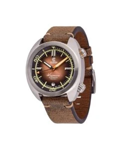 Ocean Crawler – Great Lakes Diver – Braun V2 5 Ocean Crawler – Great Lakes Diver – Braun V2 -WATBANDIT Verkäufe Ocean Crawler Great Lakes Diver Gradient Brown V2 leather strap min
