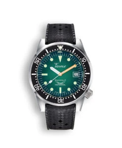Squale – 1521 Green Ray – Kautschukarmband – 1521PROFGR.HT