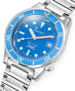 Titelseite -WATBANDIT Verkäufe Squale 1521 Ocean Polished Bracelet 1521OCN.SQ20L close up min