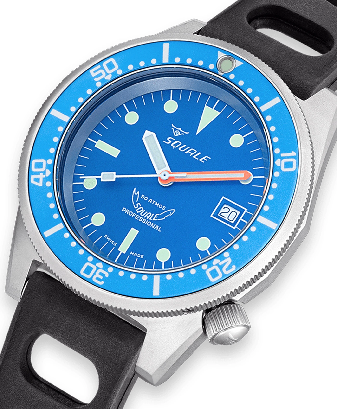 Squale – 1521 Series – 026/A Sandgestrahlt Blau 2 Squale – 1521 Series – 026/A Sandgestrahlt Blau – Bild 2