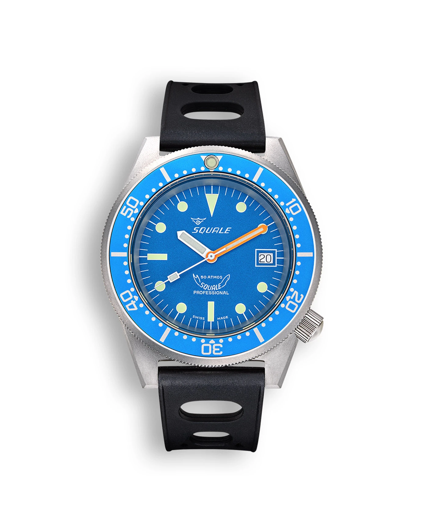 Squale – 1521 Series – 026/A Sandgestrahlt Blau 1 Squale – 1521 Series – 026/A Sandgestrahlt Blau