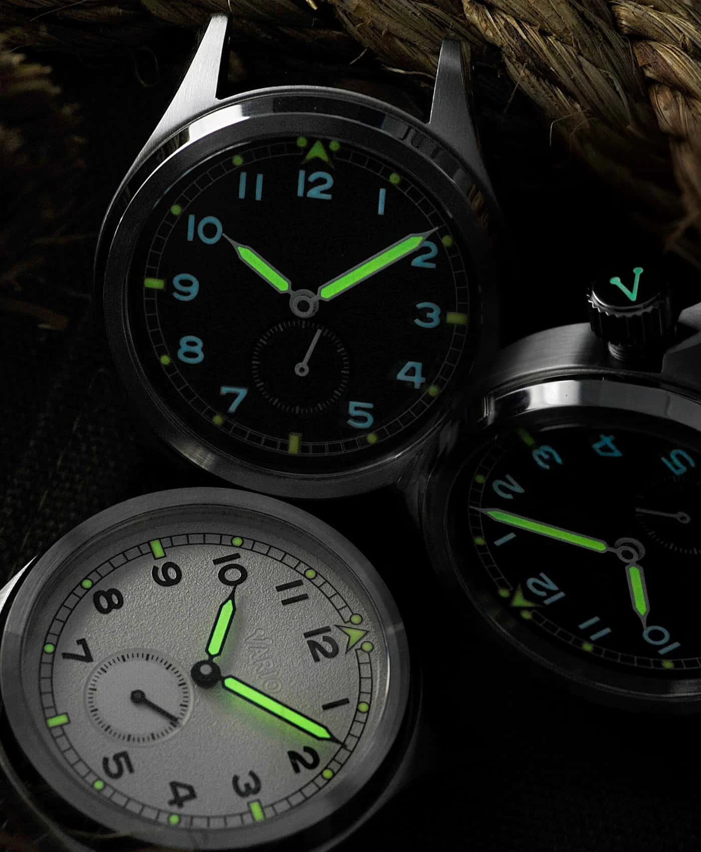 Vario – 1945 D12 – Army Green Field Watch 3 Vario – 1945 D12 – Army Green Field Watch – Bild 3