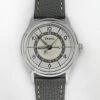 Vario – Empire Seasons True GMT – Winter White Automatic Dress Watch – Pewter Grey Lederarmband & Metallarmband