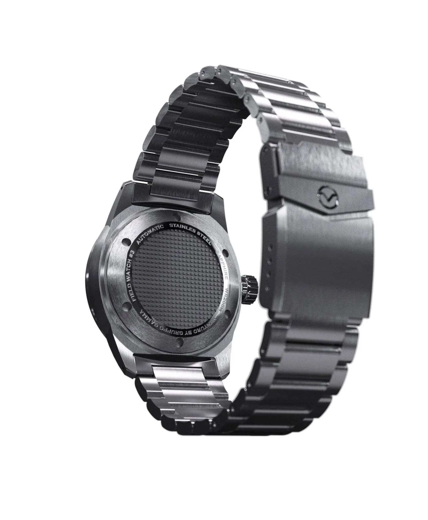 Venturo – Field Watch 3 – Grau – Edelstahl- & Canvasarmband 6 Venturo – Field Watch 3 – Grau – Edelstahl- & Canvasarmband – Bild 6