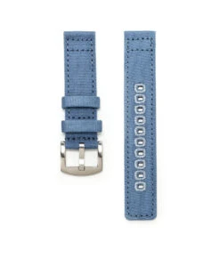 Canvas Uhrenarmband Hellblau | WB Original