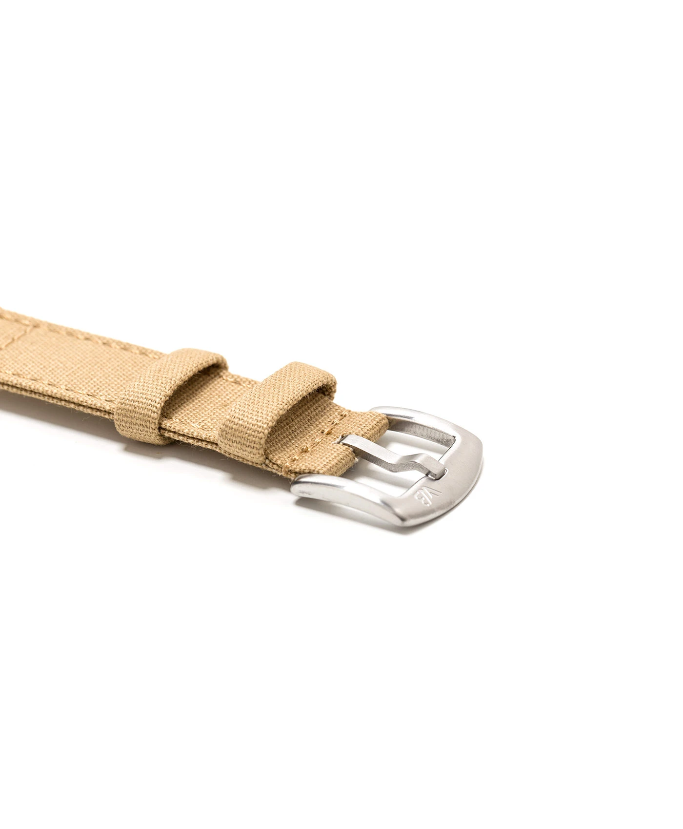 Canvas Uhrenarmband Beige | WB Original 2 Canvas Uhrenarmband Beige | WB Original – Bild 2