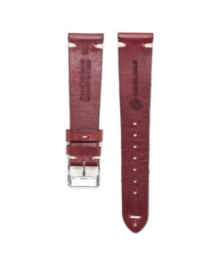 Vintage Uhrarmband Burgundrot | WB Original -WATBANDIT Verkäufe WB original Vinatge Strap 6 back mini