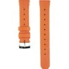 Kautschuk Waffel-Uhrenarmband – Orange | WB Original