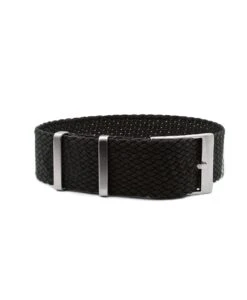 Premium Perlon Uhrenarmband – Schwarz | WB Original