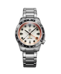 Zelos – Mako 300M Diver GMT – Cracked Ice