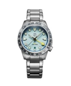Zelos – Mako 300M Diver GMT – Sky Blue