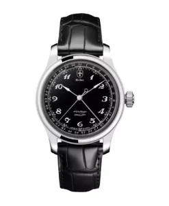 Biatec – Heritage – 01 – Genuine Aligator Strap Black