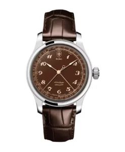 Biatec – Heritage – 02 – Genuine Aligator Strap Brown