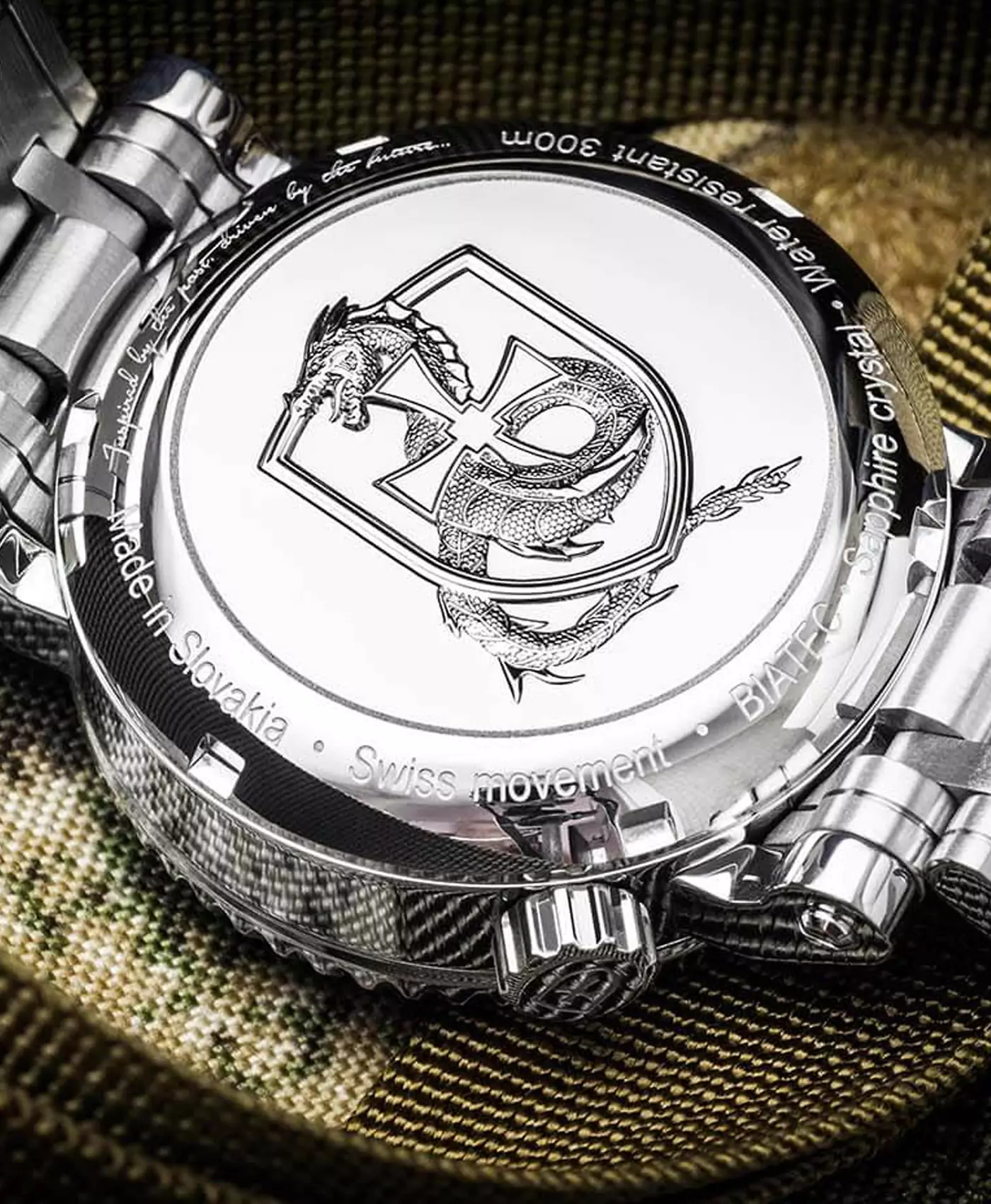 Biatec – Leviathan – 02 – Steel Bracelet With Nan-Tec 7 Biatec – Leviathan – 02 – Steel Bracelet With Nan-Tec – Bild 7