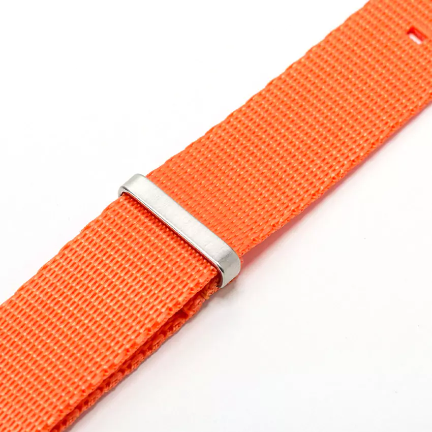 Heavy Duty Nylon Uhrenarmband – Orange | WB Original 2 Heavy Duty Nylon Uhrenarmband – Orange | WB Original – Bild 2