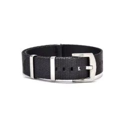 Heavy Duty Nylon Uhrenarmband – Schwarz | WB Original