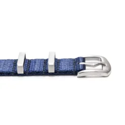 Heavy Duty Nylon Uhrenarmband – Blau | WB Original -WATBANDIT Verkäufe heavy duty single piece nylon strap blue buckle 669f9d356d0e3
