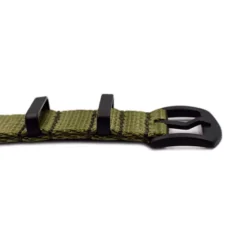 Heavy Duty Nylon Uhrenarmband – Militärgrün | WB Original 8 Heavy Duty Nylon Uhrenarmband – Militärgrün | WB Original -WATBANDIT Verkäufe heavy duty single piece nylon strap military green black pvd buckle 669f793901b62
