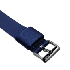Jelsdal – Vintage Military Nylon Uhrenarmband (einteilig) – Blau -WATBANDIT Verkäufe jelsdal vintage military single pass nylon strap blue polished 66a786a82cbb1