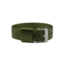 Jelsdal – Vintage Military Nylon Uhrenarmband (einteilig) – Grün