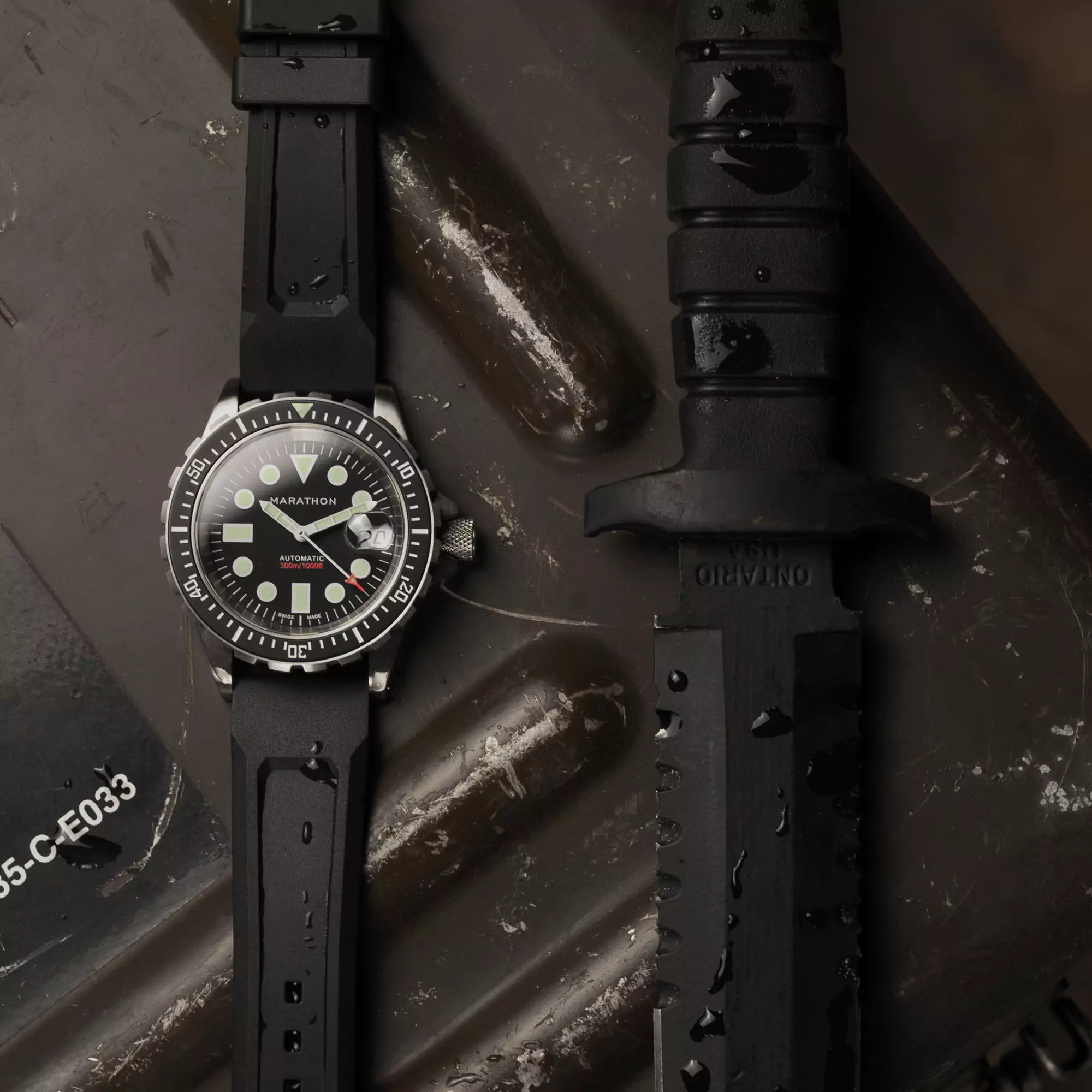 Marathon – 41mm Original SAR W/ DATE (OSAR-D) – Kautschuk-Armband 5 Marathon – 41mm Original SAR W/ DATE (OSAR-D) – Kautschuk-Armband – Bild 5