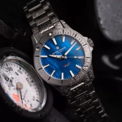 Nordic Marine Instruments – Østersøen – Blue MOP 12 Nordic Marine Instruments – Østersøen – Blue MOP -WATBANDIT Verkäufe nordic marine instruments osterson mop blue dial dive gear water