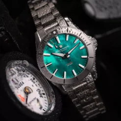 Nordic Marine Instruments – Østersøen – Green MOP -WATBANDIT Verkäufe nordic marine instruments osterson mop green dial dive gear water