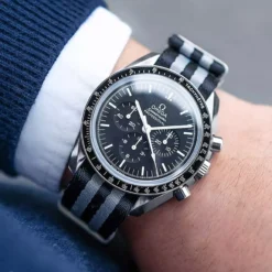 Premium Nylon Uhrenarmband – Schwarz/Grau | WB Original 13 Premium Nylon Uhrenarmband – Schwarz/Grau | WB Original -WATBANDIT Verkäufe premium single piece nylon strap black grey omega speedmaster 669f82e7c3abe