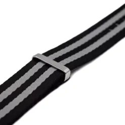 Premium Nylon Uhrenarmband – Schwarz/Grau | WB Original 11 Premium Nylon Uhrenarmband – Schwarz/Grau | WB Original -WATBANDIT Verkäufe premium single piece nylon strap black grey polished 2 669f82e796175