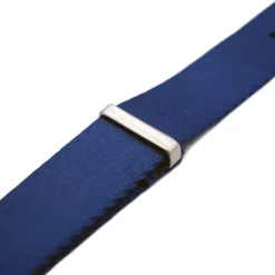 Premium Nylon Uhrenarmband – Blau | WB Original -WATBANDIT Verkäufe premium single piece nylon strap blue detail 669fa5c628fd7
