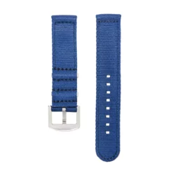 Zweiteiliges Nylon Uhrenarmband Blau | WB Original -WATBANDIT Verkäufe two piece nylon strap blue wb original back 66b21d1a35a7e