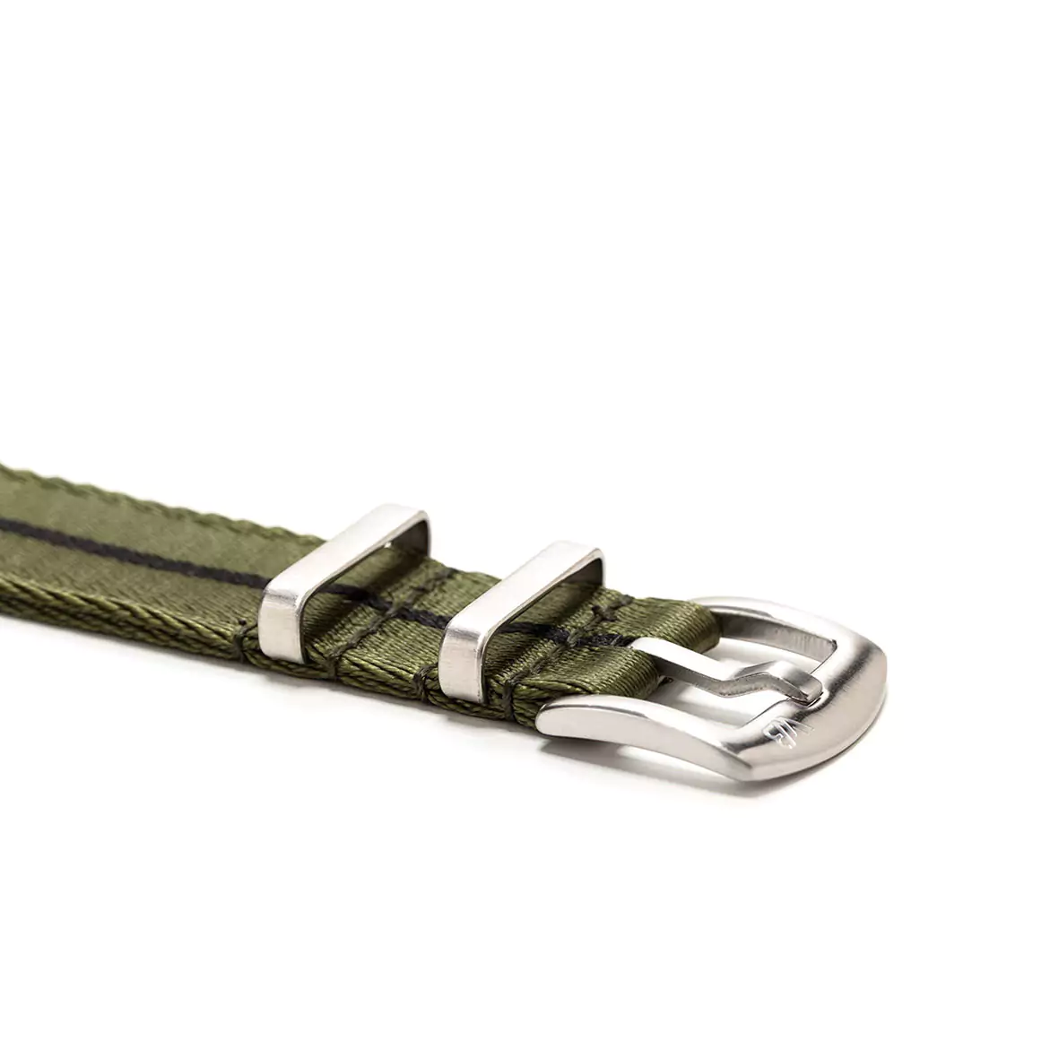 Zweiteiliges Nylon Armband Militärgrün & Schwarz | WB Original 2 Zweiteiliges Nylon Armband Militärgrün & Schwarz | WB Original – Bild 2